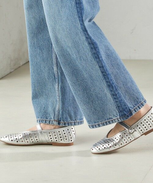 SHIPS / シップス フラットシューズ | パンチング メリージェーン フラット | 詳細15