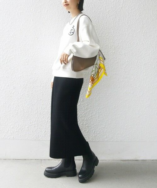 SHIPS / シップス ニット・セーター | 〈手洗い可能〉ロゴ ワッペン ロング スリーブ プルオーバー | 詳細2