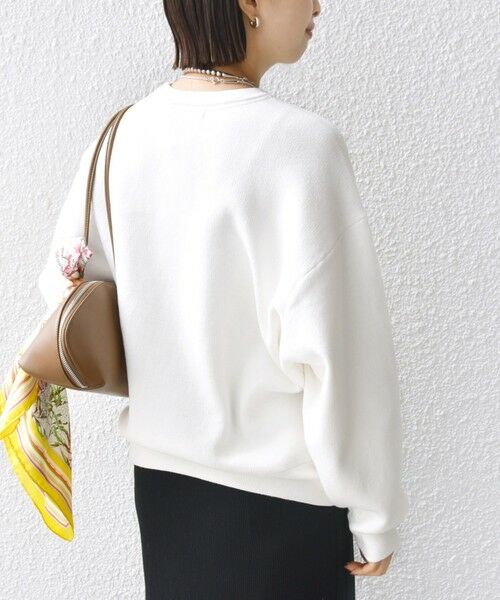 SHIPS / シップス ニット・セーター | 〈手洗い可能〉ロゴ ワッペン ロング スリーブ プルオーバー | 詳細6