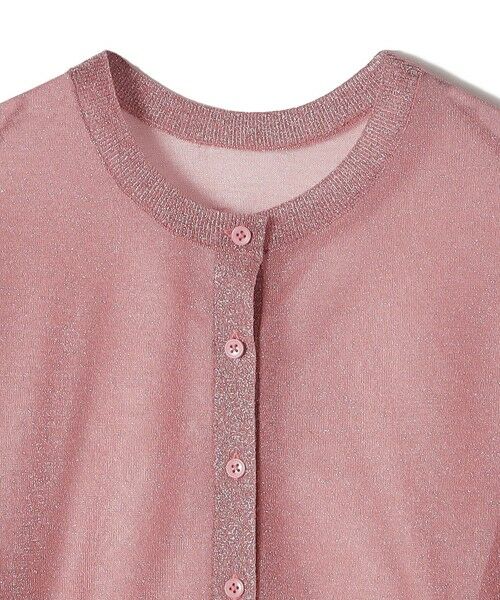 SHIPS / シップス カーディガン・ボレロ | 〈手洗い可能〉イタリーヤーン ラメ ショート カーディガン | 詳細15