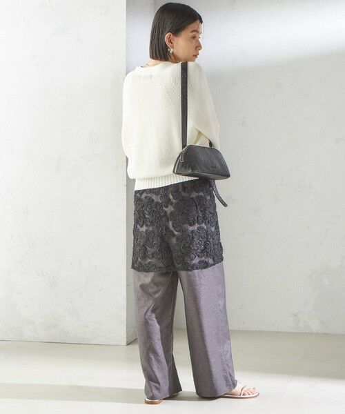 SHIPS / シップス カーディガン・ボレロ | 〈手洗い可能〉ペーパー ポリエステル Vネック カーディガン | 詳細3