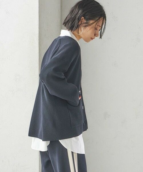 SHIPS / シップス カーディガン・ボレロ | 〈手洗い可能〉ワンポイント 刺繍 Vネック カーディガン | 詳細29