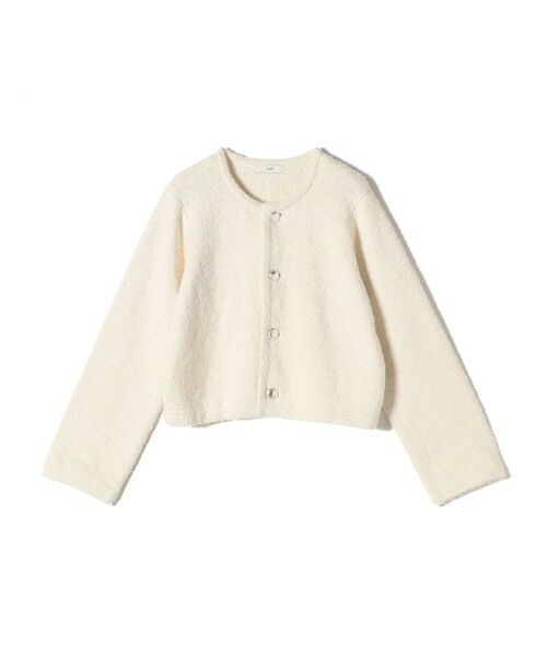 SHIPS / シップス カーディガン・ボレロ | 〈手洗い可能〉ミックス ツイード ショート ジャケット | 詳細13
