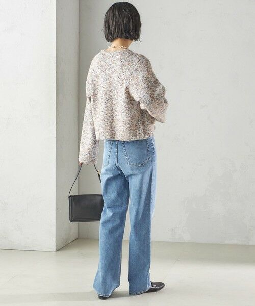 SHIPS / シップス カーディガン・ボレロ | 〈手洗い可能〉ミックス ツイード ショート ジャケット | 詳細18