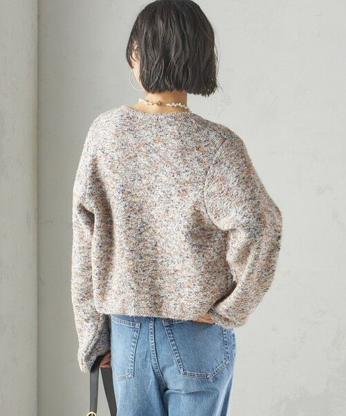 SHIPS / シップス カーディガン・ボレロ | 〈手洗い可能〉ミックス ツイード ショート ジャケット | 詳細24