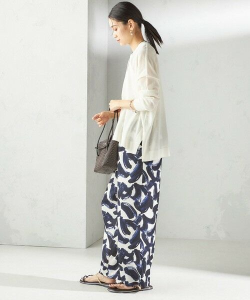 SHIPS / シップス カーディガン・ボレロ | 〈手洗い可能〉18G フィルミーコットン Vネック 1ボタン カーディガン | 詳細12