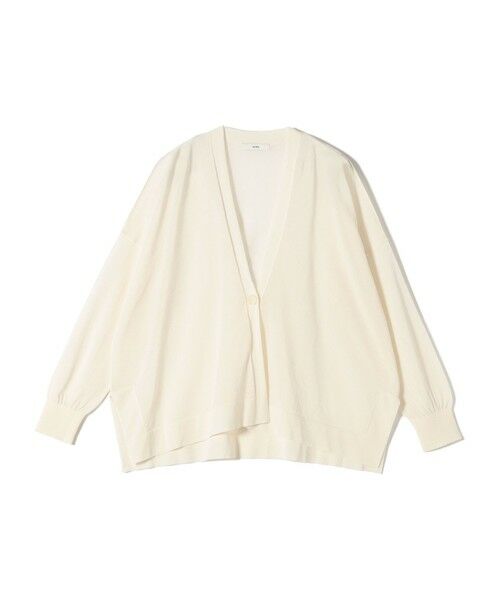 SHIPS / シップス カーディガン・ボレロ | 〈手洗い可能〉18G フィルミーコットン Vネック 1ボタン カーディガン | 詳細21