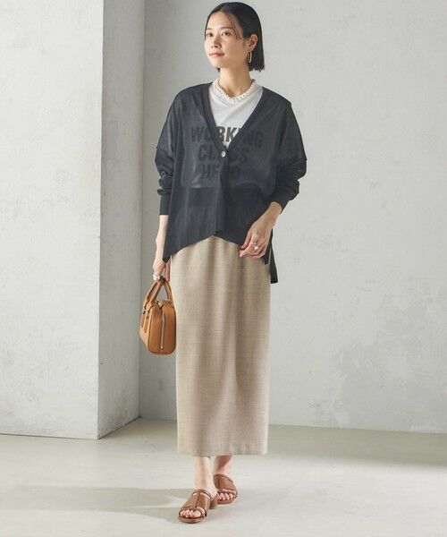 SHIPS / シップス カーディガン・ボレロ | 〈手洗い可能〉18G フィルミーコットン Vネック 1ボタン カーディガン | 詳細24