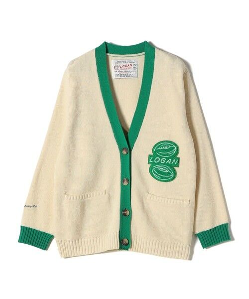 SHIPS / シップス カーディガン・ボレロ | 【SHIPS別注】LOGAN KNITTING MILLS: Vネック パッチ カーディガン | 詳細13