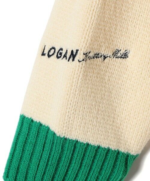 SHIPS / シップス カーディガン・ボレロ | 【SHIPS別注】LOGAN KNITTING MILLS: Vネック パッチ カーディガン | 詳細16