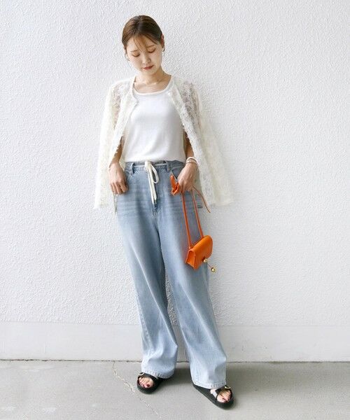 SHIPS / シップス タンクトップ | 〈洗濯機可能〉2WAY ラメ タンクトップ | 詳細16