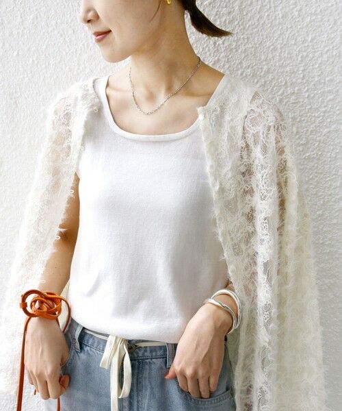 SHIPS / シップス タンクトップ | 〈洗濯機可能〉2WAY ラメ タンクトップ | 詳細18