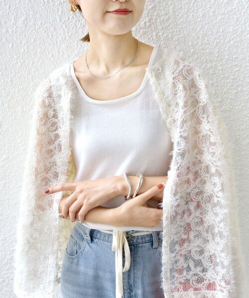 SHIPS / シップス タンクトップ | 〈洗濯機可能〉2WAY ラメ タンクトップ | 詳細22