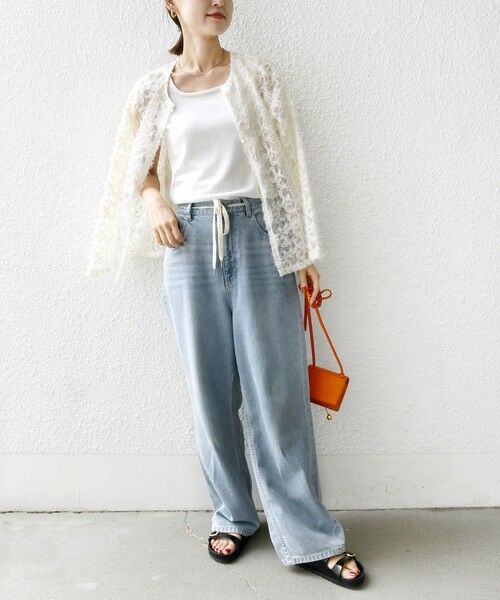 SHIPS / シップス タンクトップ | 〈洗濯機可能〉2WAY ラメ タンクトップ | 詳細24