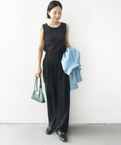 SHIPS / シップス タンクトップ | 〈洗濯機可能〉2WAY ラメ タンクトップ | 詳細28