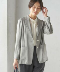 SHIPS / シップス テーラードジャケット | 〈接触冷感/手洗い可能〉トリアセテート混 シングル 2ボタン ジャケット