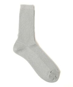 SHIPS / シップス ソックス | Piedi Nudi:グリッター リブ ミディ ソックス