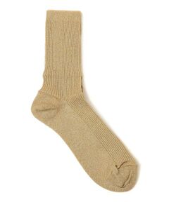 SHIPS / シップス ソックス | Piedi Nudi:グリッター リブ ミディ ソックス