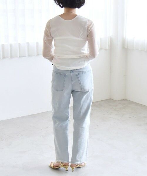 SHIPS / シップス Tシャツ | quaranciel:〈手洗い可能〉ベアデザイン チュール カットソー | 詳細2