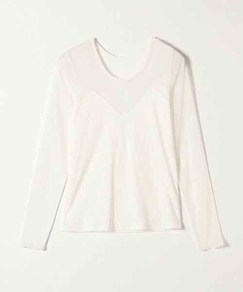 SHIPS / シップス Tシャツ | quaranciel:〈手洗い可能〉ベアデザイン チュール カットソー | 詳細7