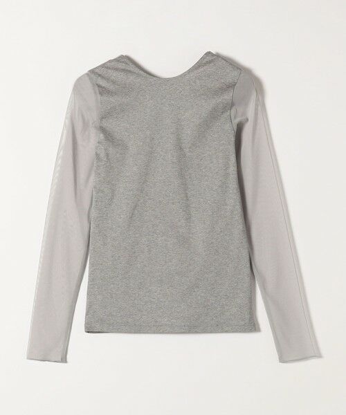 SHIPS / シップス Tシャツ | quaranciel:〈手洗い可能〉ベアデザイン チュール カットソー | 詳細18