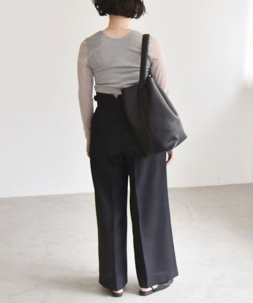 SHIPS / シップス Tシャツ | quaranciel:〈手洗い可能〉ベアデザイン チュール カットソー | 詳細11