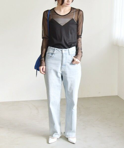 SHIPS / シップス Tシャツ | quaranciel:〈手洗い可能〉ベアデザイン チュール カットソー | 詳細22