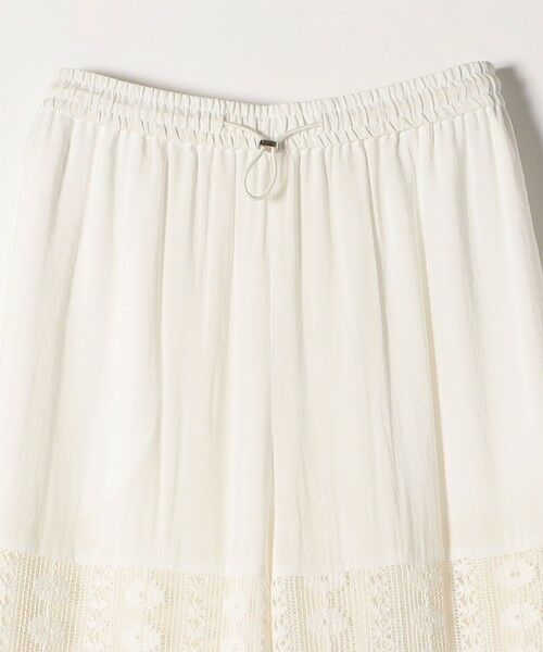 SHIPS / シップス その他パンツ | quaranciel:〈手洗い可能〉クロシェ レース イージー パンツ | 詳細11