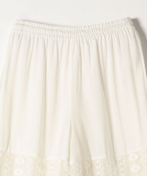 SHIPS / シップス その他パンツ | quaranciel:〈手洗い可能〉クロシェ レース イージー パンツ | 詳細12