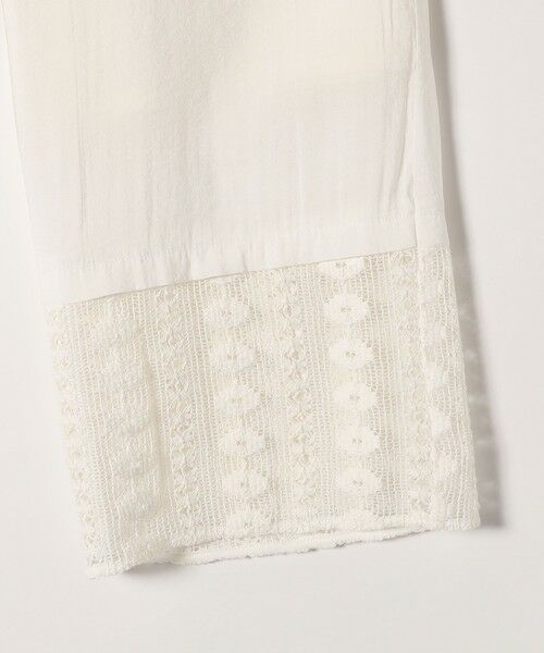 SHIPS / シップス その他パンツ | quaranciel:〈手洗い可能〉クロシェ レース イージー パンツ | 詳細14