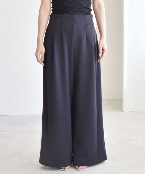 SHIPS / シップス その他パンツ | quaranciel:〈洗濯機可能〉ダンボール サイド タック ワイド パンツ | 詳細16