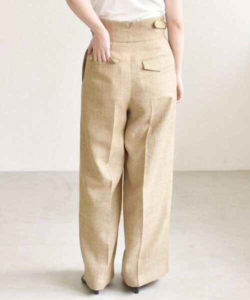 SHIPS / シップス その他パンツ | quaranciel: バスケット ハイウエスト ワイド パンツ | 詳細20