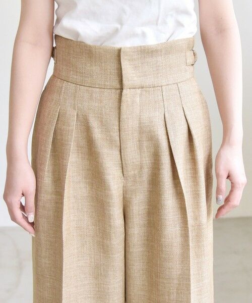 SHIPS / シップス その他パンツ | quaranciel: バスケット ハイウエスト ワイド パンツ | 詳細21