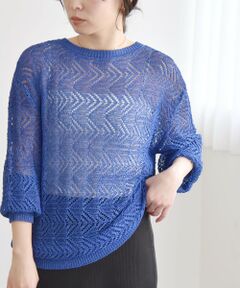 SHIPS / シップス ニット・セーター | quaranciel:〈手洗い可能〉バルキー レース ニット