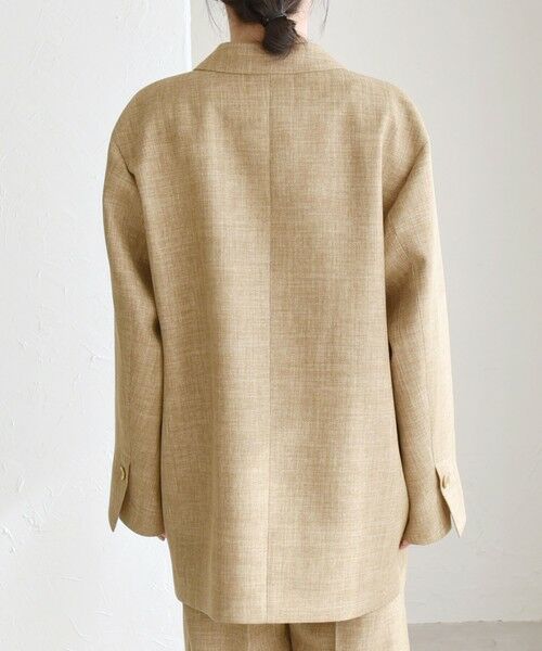 SHIPS / シップス テーラードジャケット | quaranciel: バスケット ダブル テーラード オーバー ジャケット | 詳細19