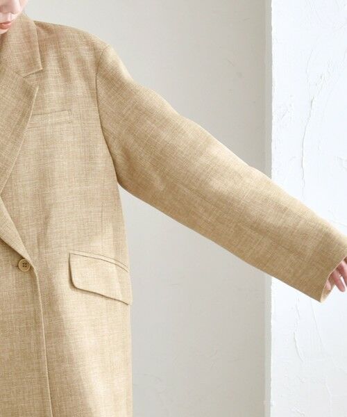 SHIPS / シップス テーラードジャケット | quaranciel: バスケット ダブル テーラード オーバー ジャケット | 詳細20