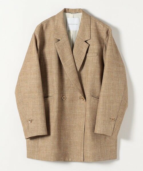 SHIPS / シップス テーラードジャケット | quaranciel: バスケット ダブル テーラード オーバー ジャケット | 詳細26