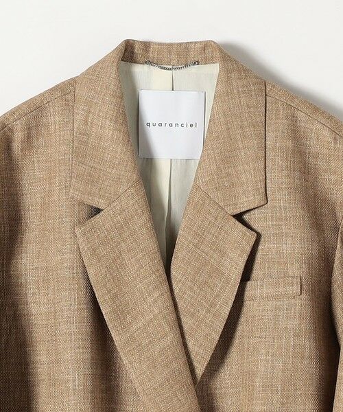 SHIPS / シップス テーラードジャケット | quaranciel: バスケット ダブル テーラード オーバー ジャケット | 詳細28