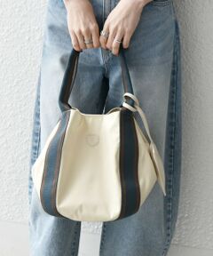 SHIPS / シップス トートバッグ | 【SHIPS any別注】Folna: 2WAY ライン ナイロン トート バッグ