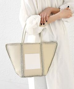 SHIPS / シップス トートバッグ | SHIPS any: ステッチ エンブロイダリー ポケット トートバッグ