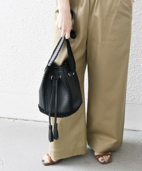 SHIPS / シップス ショルダーバッグ | SHIPS any: エンブロイダリー 巾着 ショルダー バッグ | 詳細5