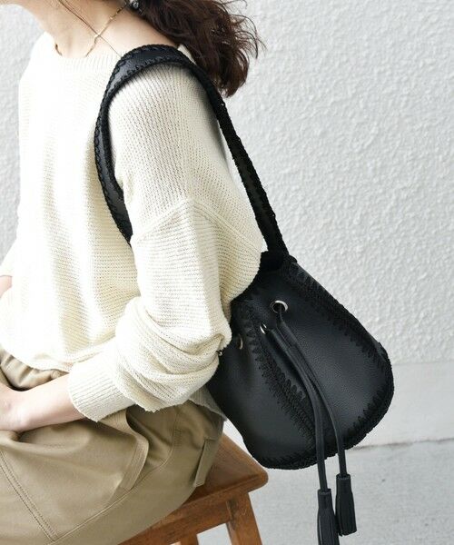 SHIPS / シップス ショルダーバッグ | SHIPS any: エンブロイダリー 巾着 ショルダー バッグ | 詳細6