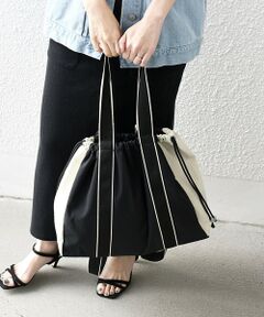 SHIPS / シップス トートバッグ | SHIPS any: 2WAY バイカラー ドロスト リュックサック トート バッグ