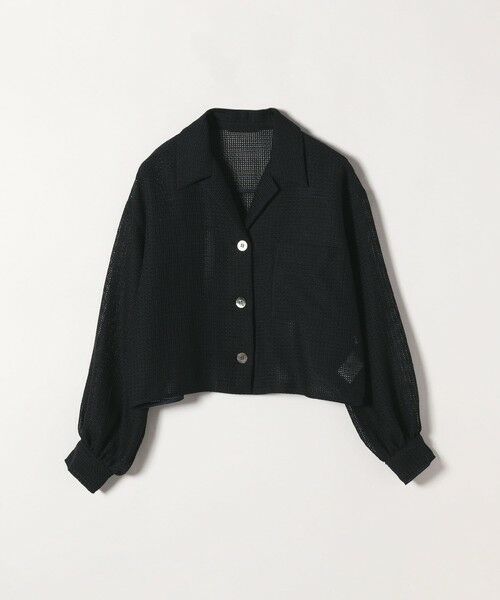 SHIPS / シップス シャツ・ブラウス | SHIPS any:〈手洗い可能〉メッシュ オープンカラー ジャケット シャツ | 詳細19