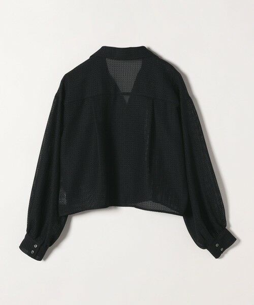 SHIPS / シップス シャツ・ブラウス | SHIPS any:〈手洗い可能〉メッシュ オープンカラー ジャケット シャツ | 詳細24