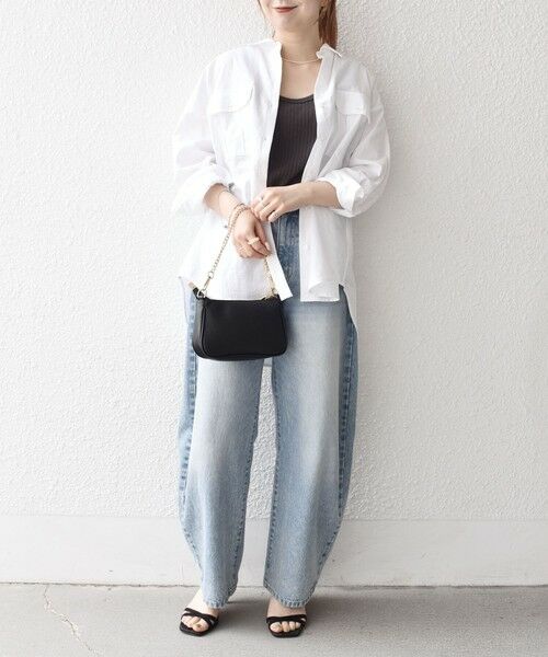 SHIPS / シップス シャツ・ブラウス | SHIPS any:〈洗濯機可能〉リネン ミックス ワーク ポケット シャツ | 詳細1