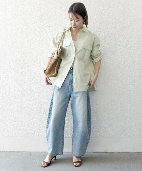 SHIPS / シップス シャツ・ブラウス | SHIPS any:〈洗濯機可能〉リネン ミックス ワーク ポケット シャツ | 詳細13