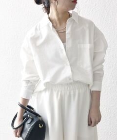 SHIPS / シップス シャツ・ブラウス | SHIPS any:〈洗濯機可能〉コットン レギュラーカラー 刺繍 シャツ