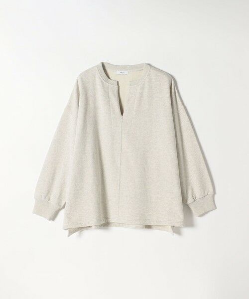 SHIPS / シップス スウェット | 《追加予約》【WEB限定】SHIPS any:〈洗濯機可能〉USAコットン 裏毛 スキッパー ルーズ スウェット | 詳細8