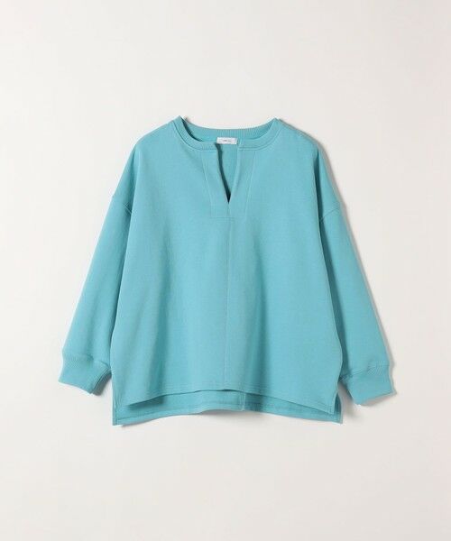 SHIPS / シップス スウェット | 【WEB限定】SHIPS any:〈洗濯機可能〉USAコットン 裏毛 スキッパー ルーズ スウェット | 詳細21